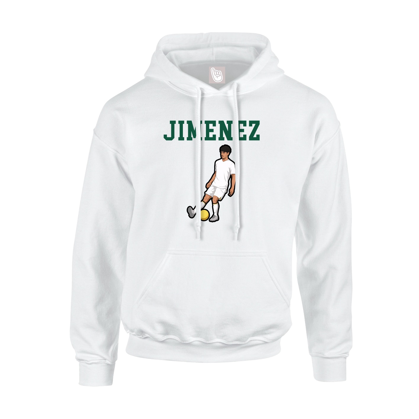 Hoodie — Shirsey in White