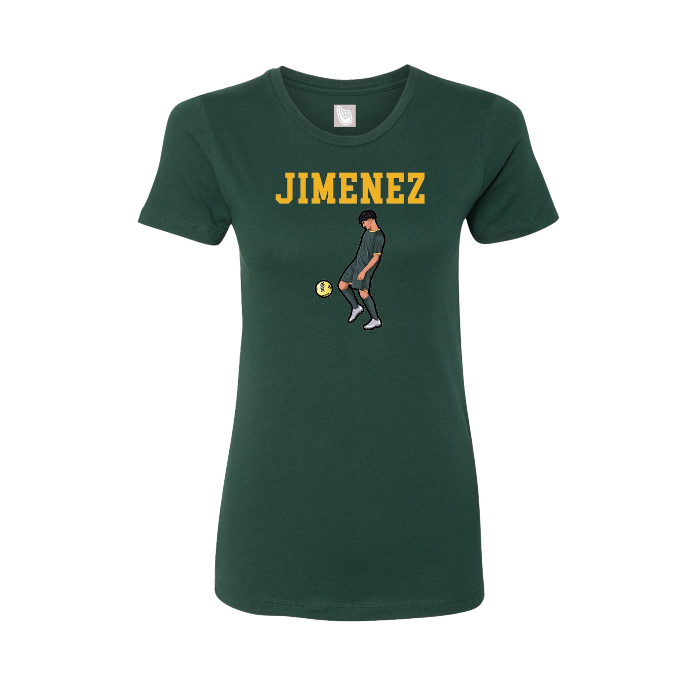 Fitted Women's Tee — Shirsey in Green