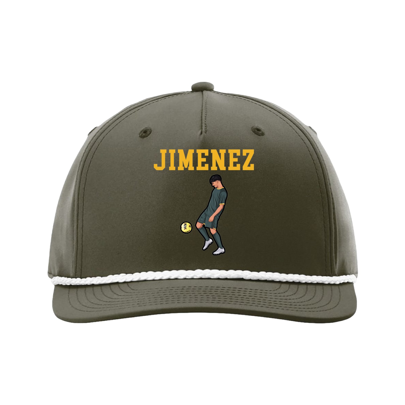 Five-Panel Classic Rope Cap — Shirsey in Green