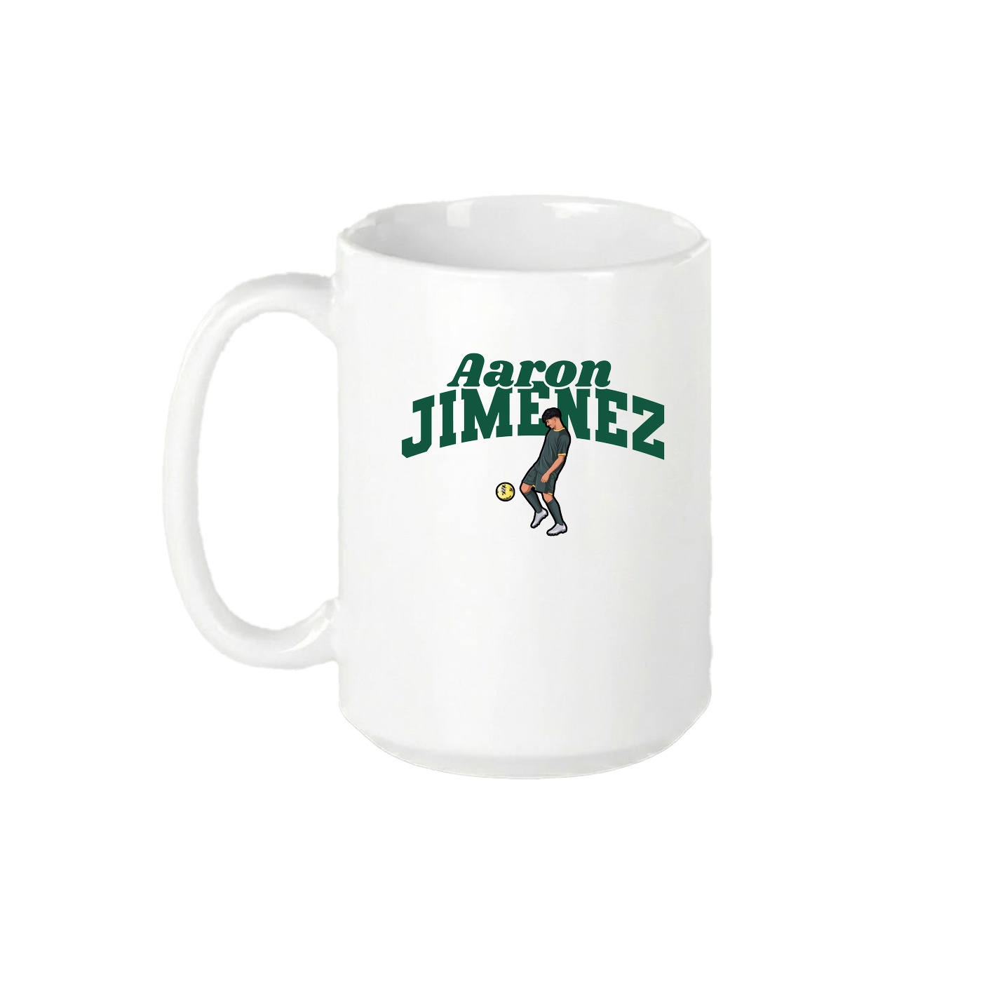 15oz Coffee Mug — Signature Arch in White