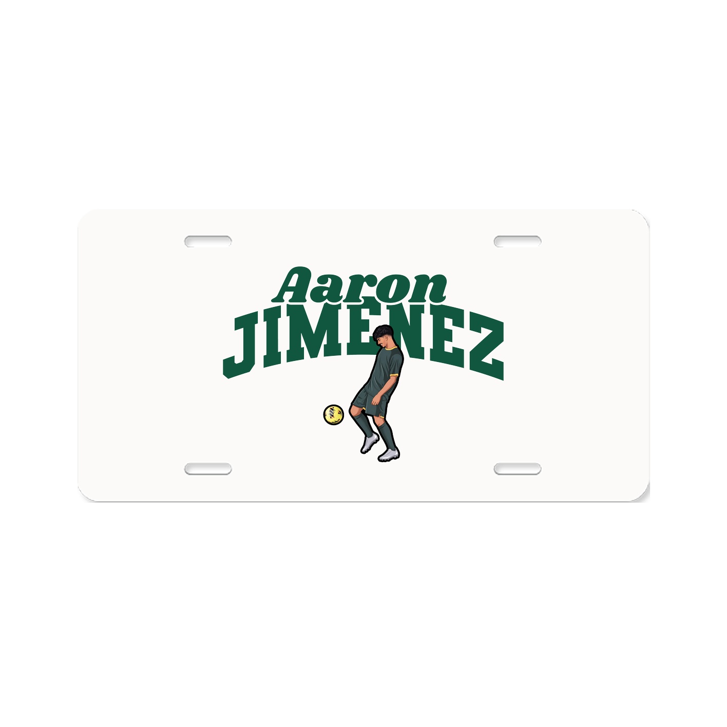 License Plate — Signature Arch in Classic