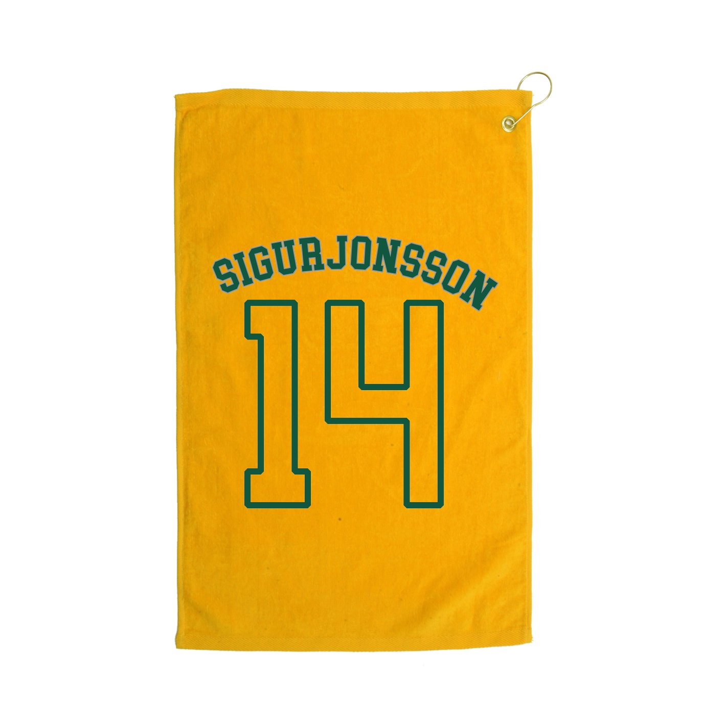 Golf Towel — Shirsey Arch in Gold
