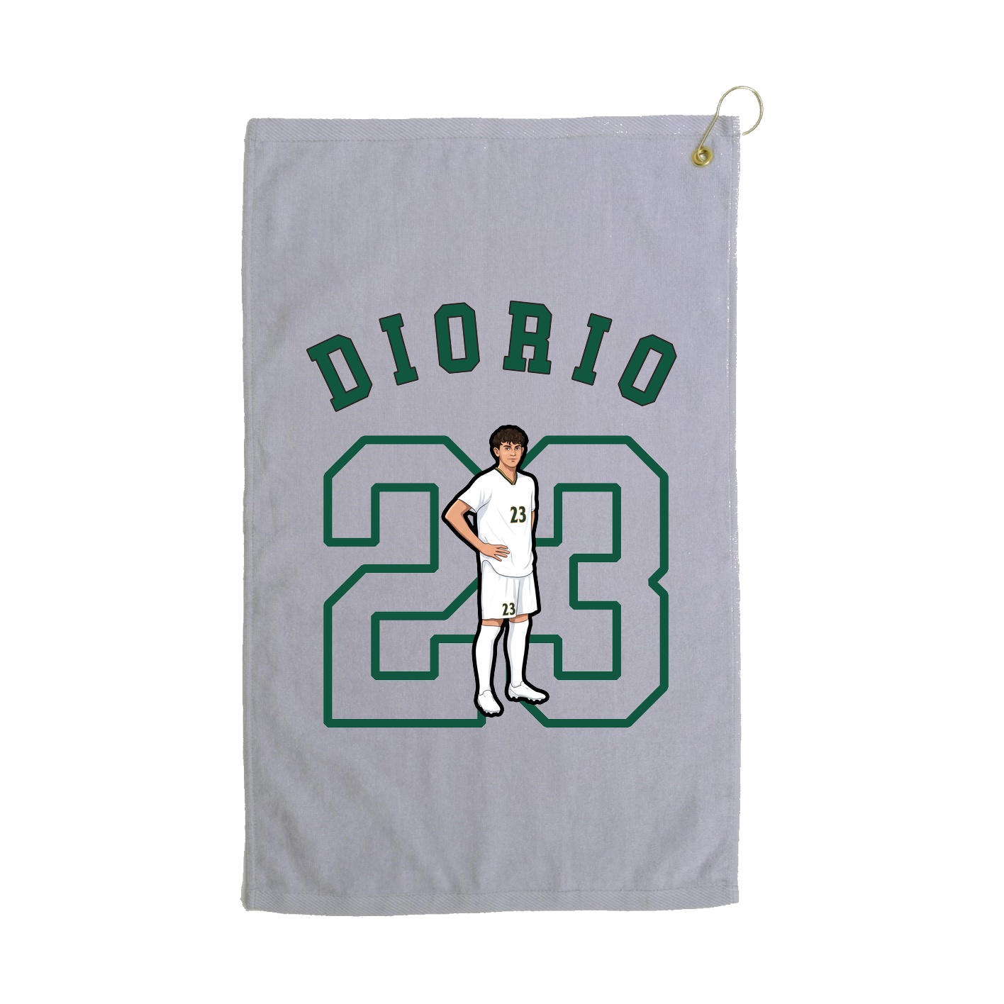 Golf Towel — Shirsey Arch in Grey