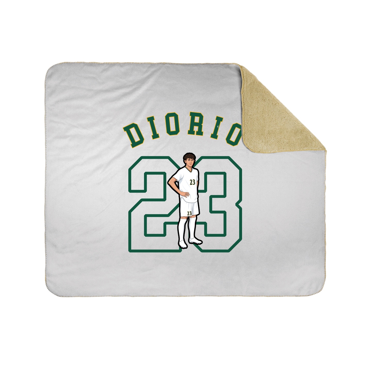 50x60 Sherpa Lined Throw Blanket