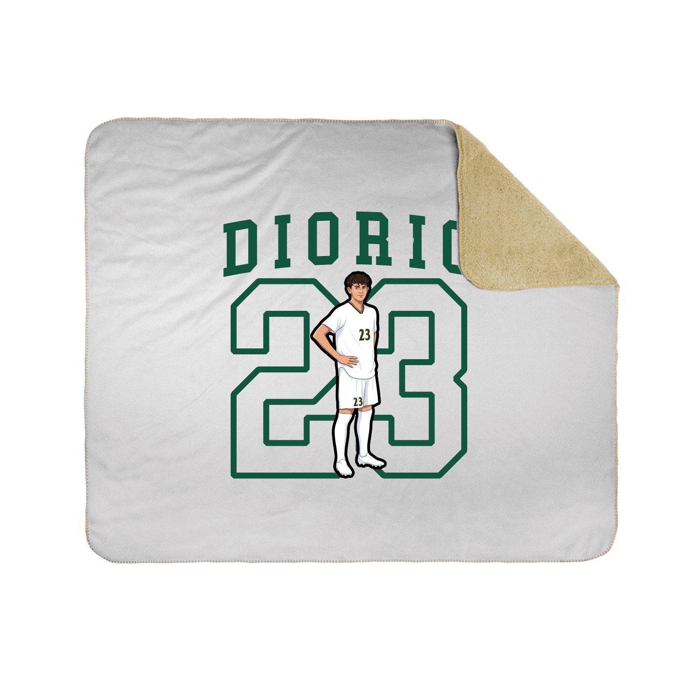 50x60 Sherpa Lined Throw Blanket