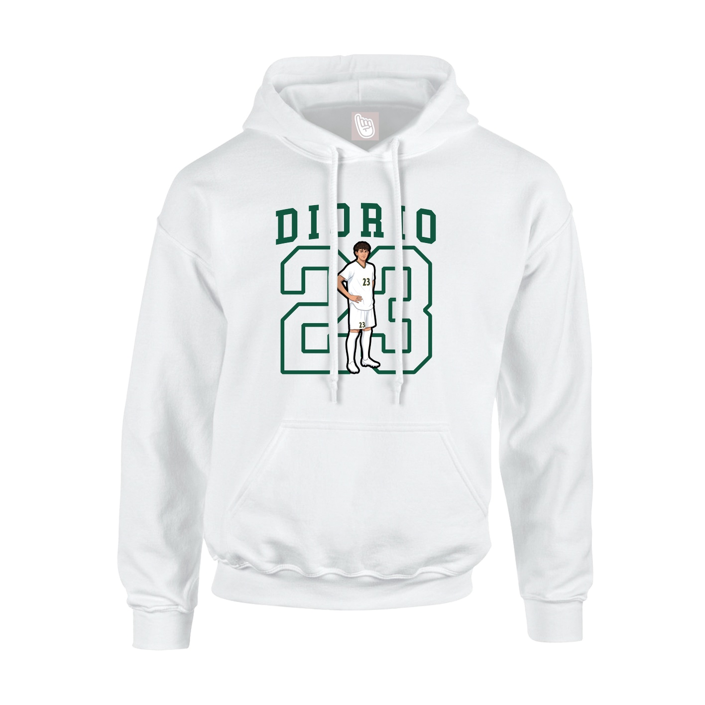 Youth Hoodie — Shirsey in White