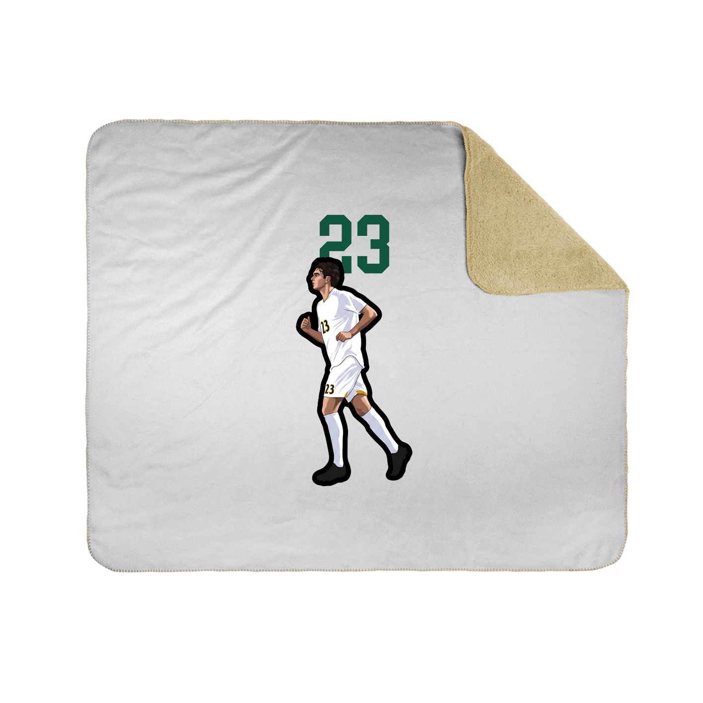 50x60 Sherpa Lined Throw Blanket