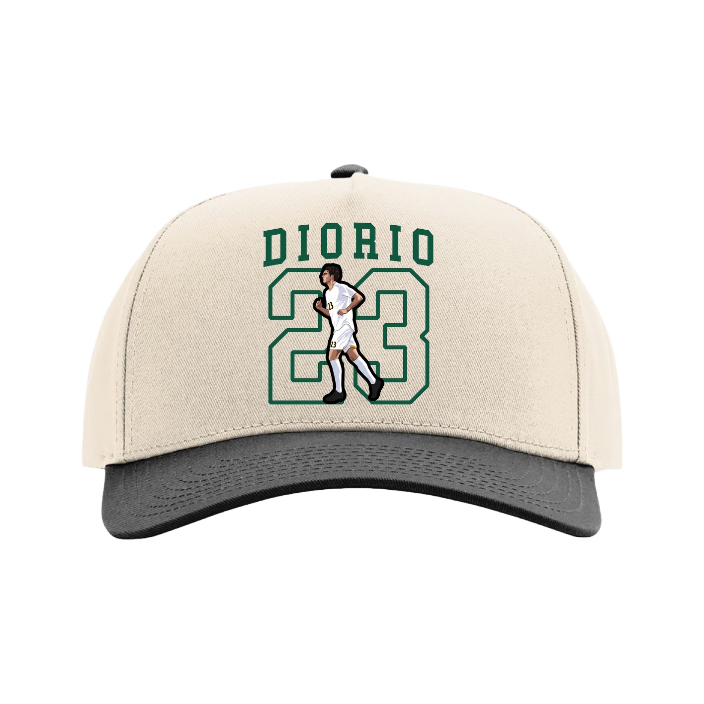 Full Fabric Five-Panel Champ Cap