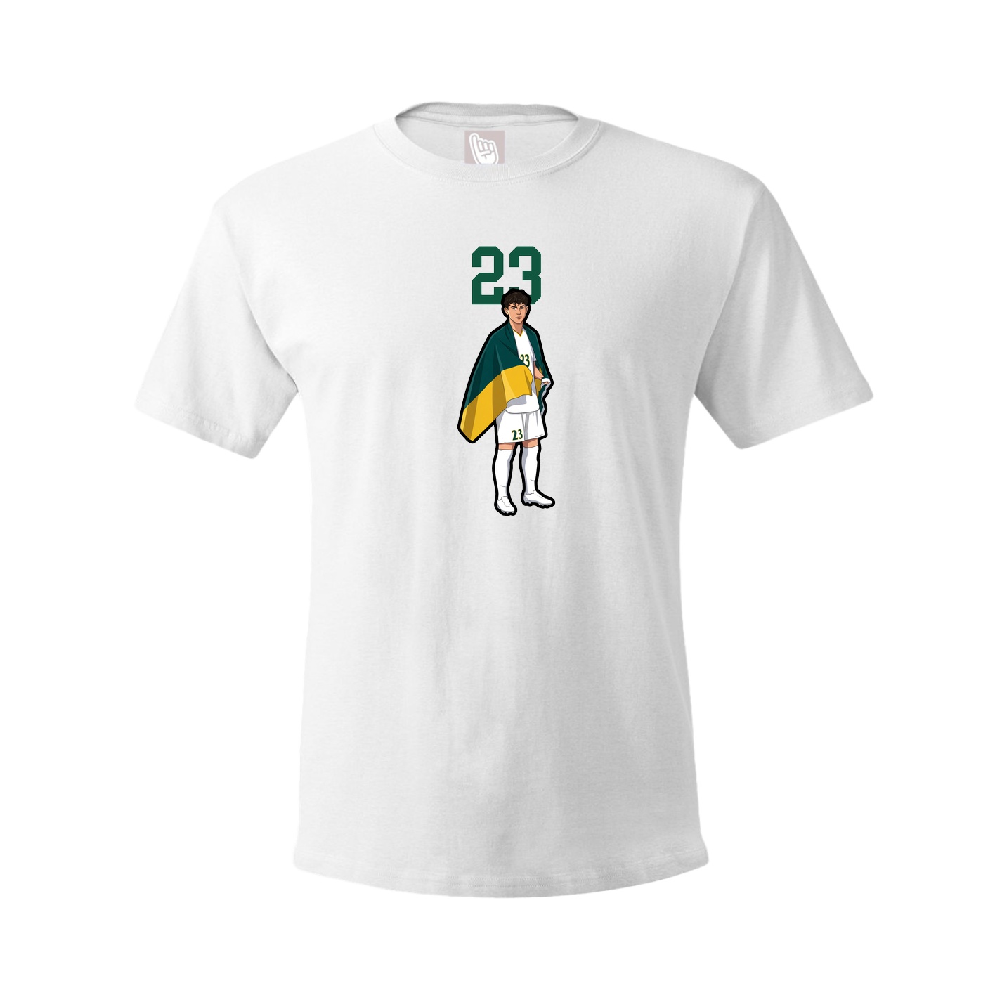 Tee — Number Top in White