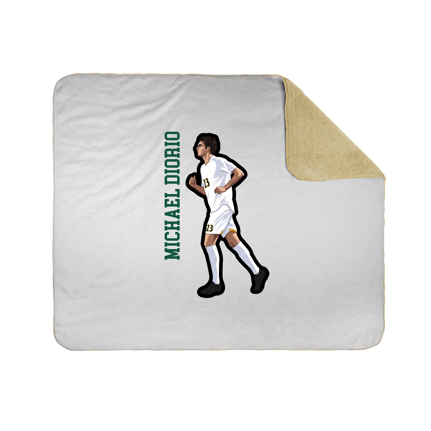 50x60 Sherpa Lined Throw Blanket