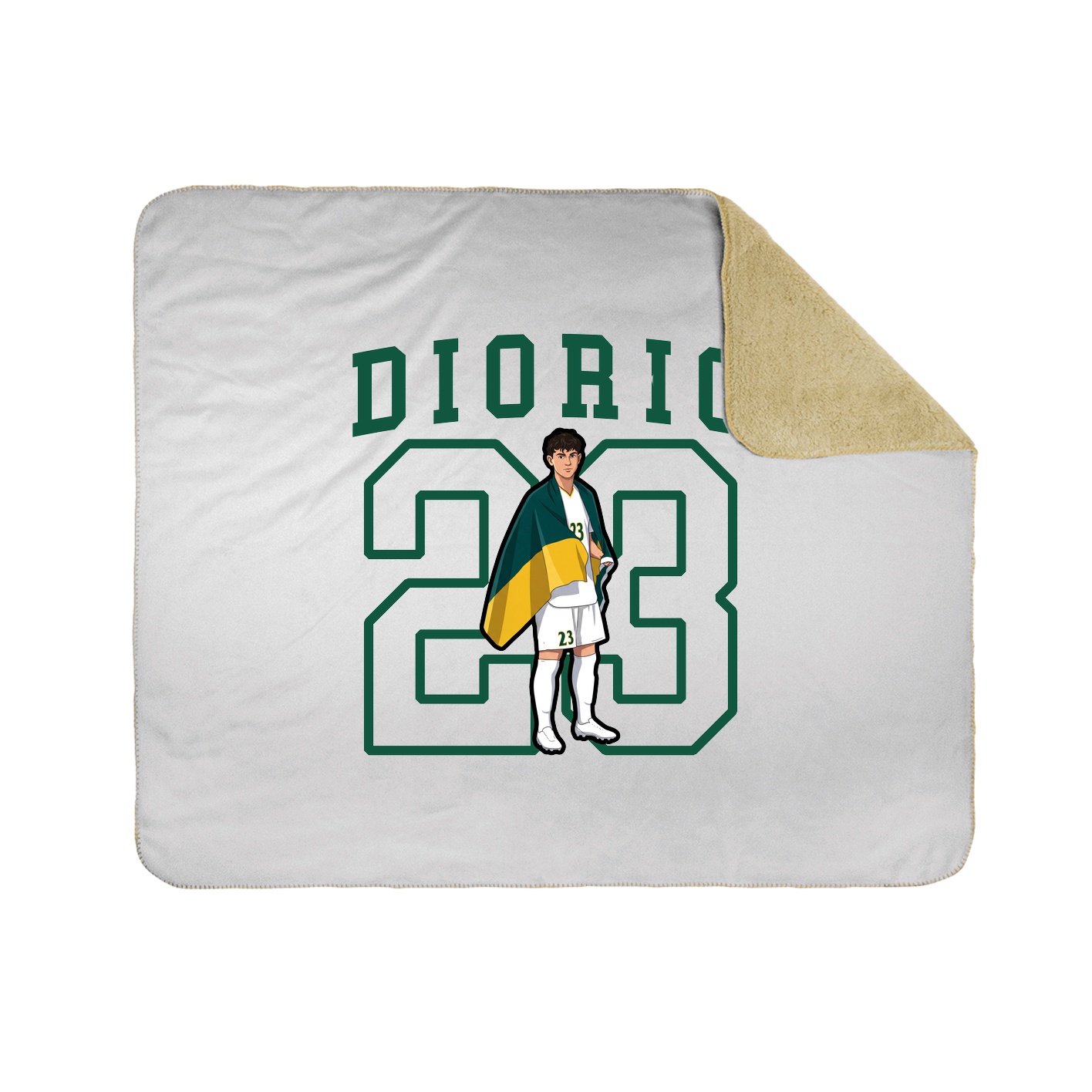 50x60 Sherpa Lined Throw Blanket