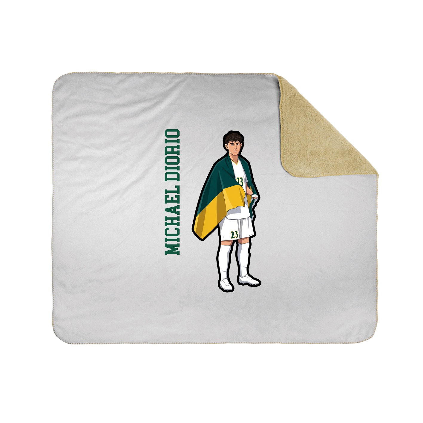 50x60 Sherpa Lined Throw Blanket