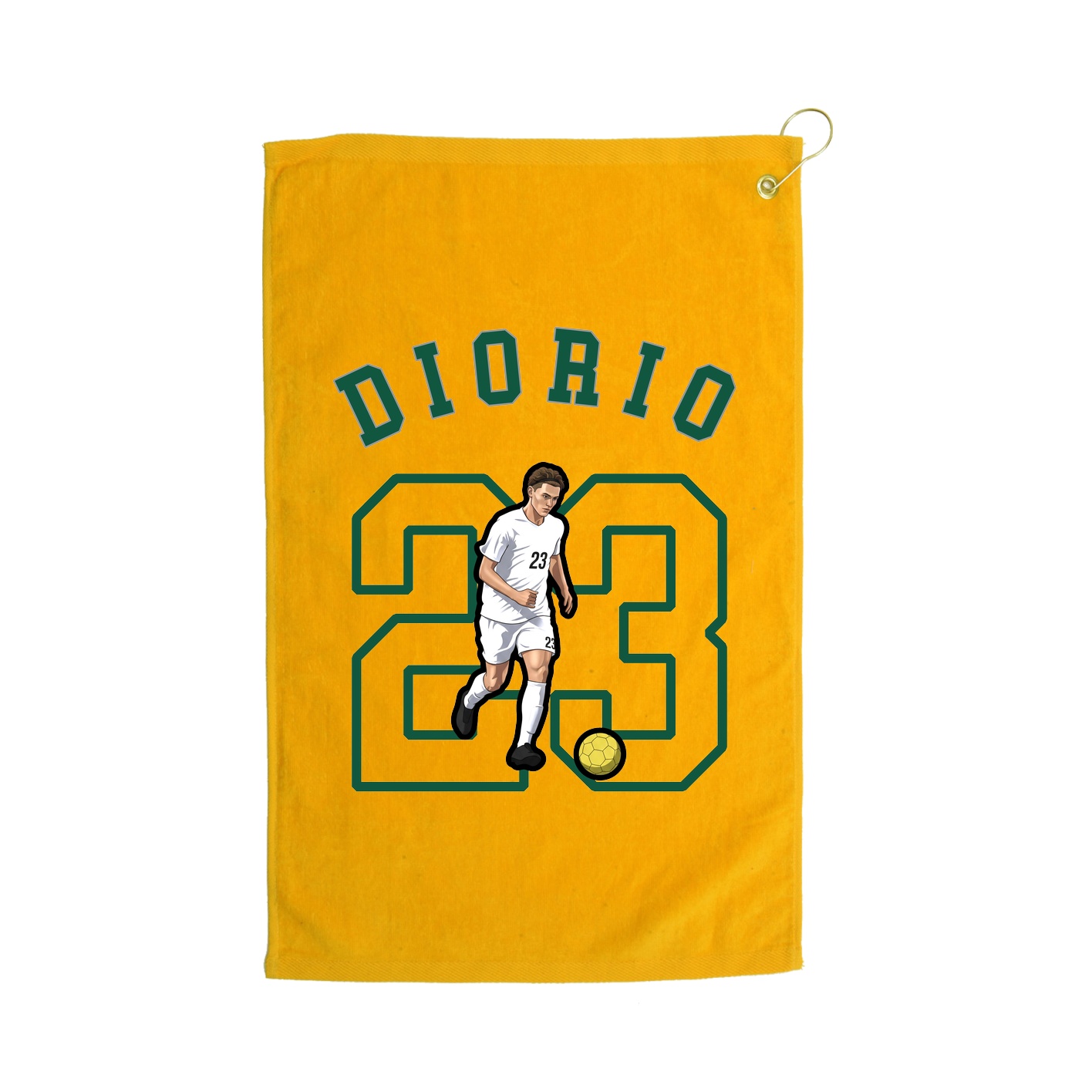 Golf Towel — Shirsey Arch in Gold