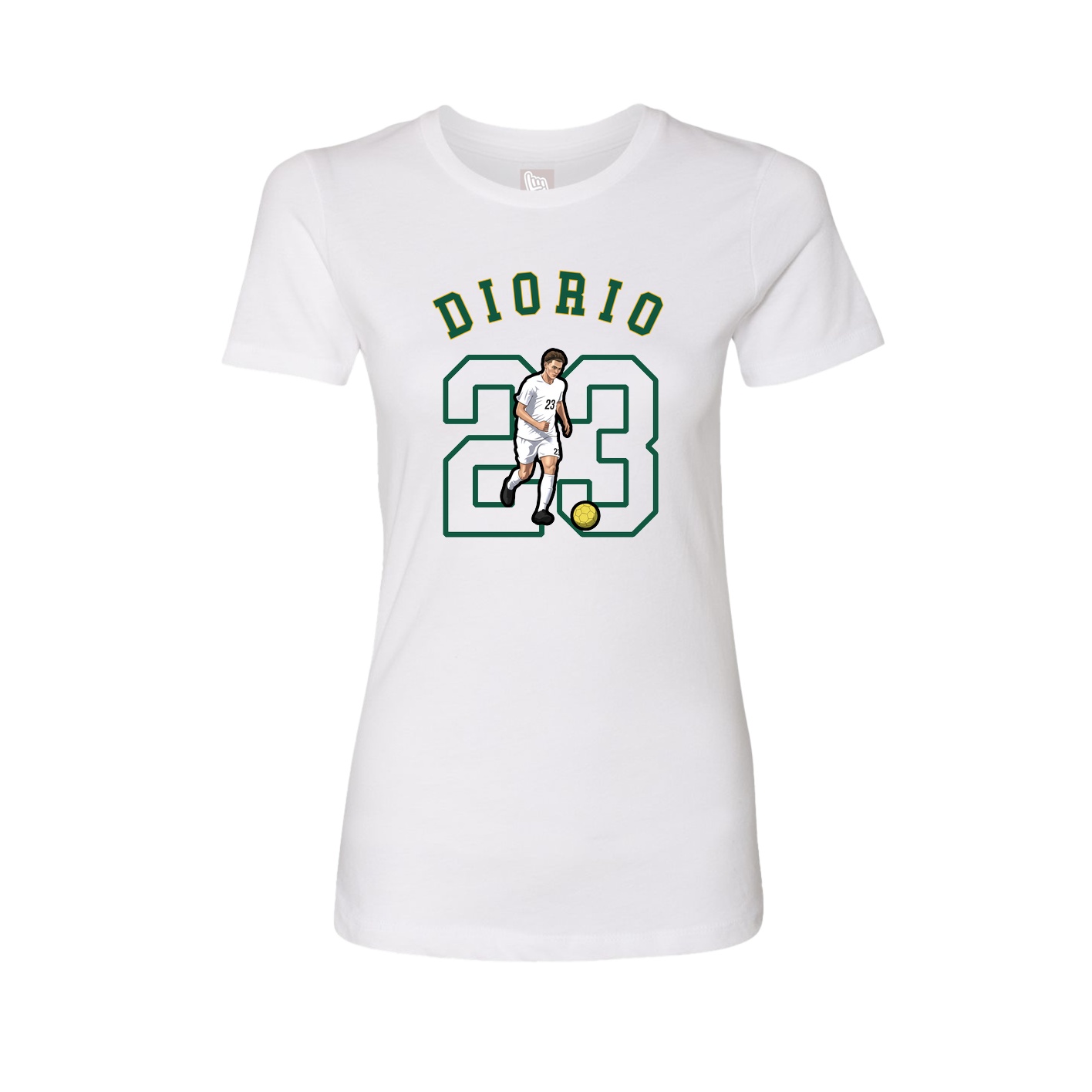 Womens Tee — Shirsey Arch in White