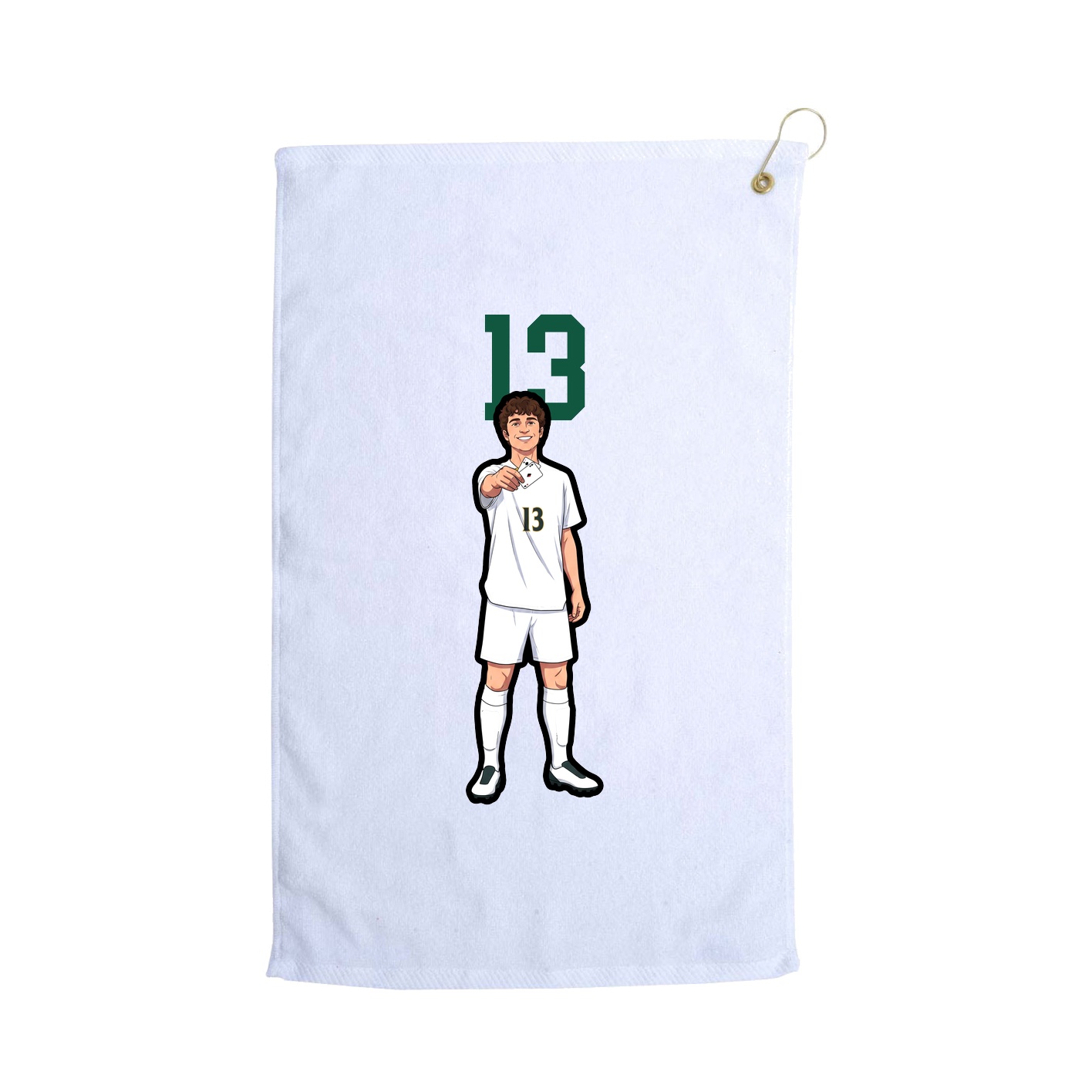 Terry Velour Golf Towel
