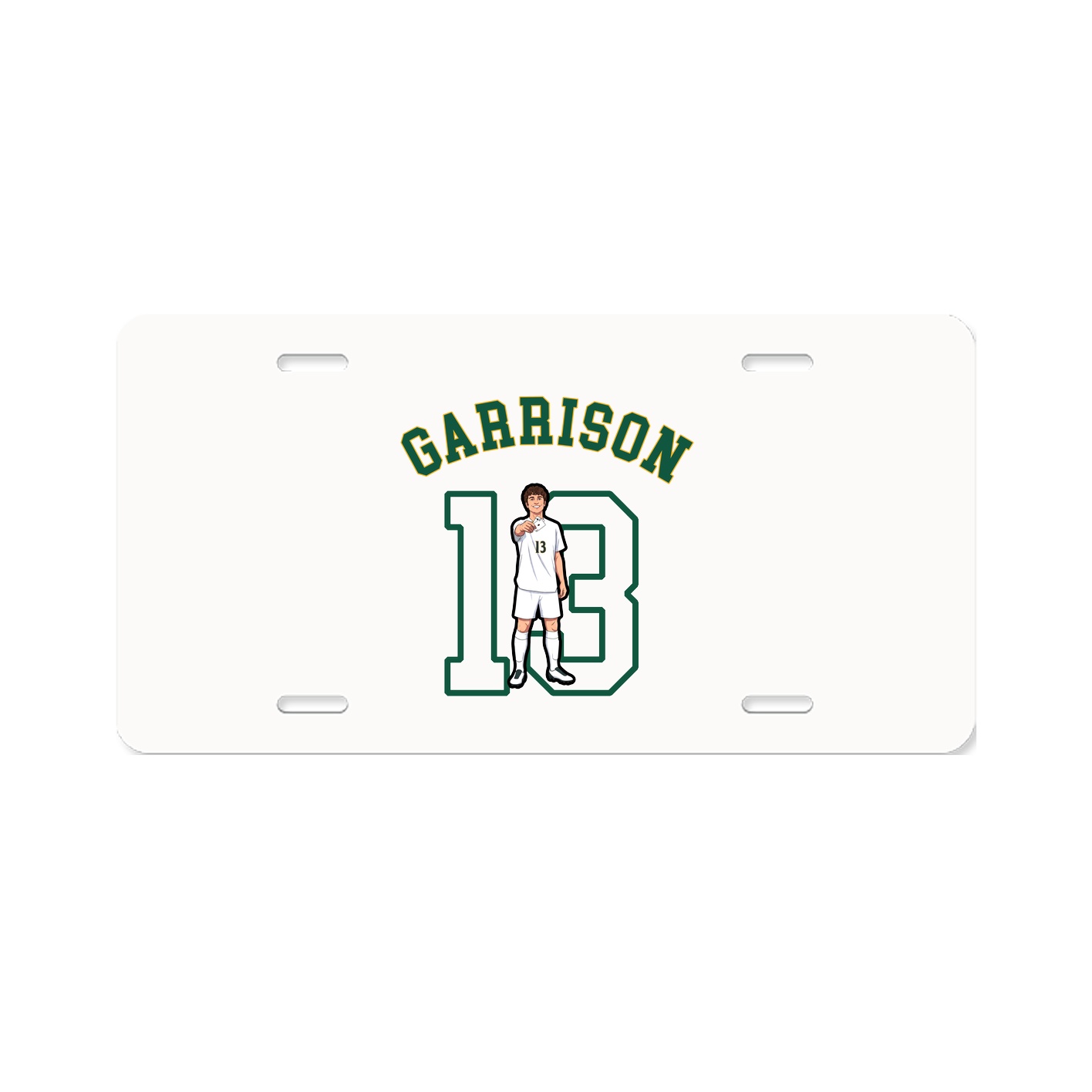 Aluminum License Plate