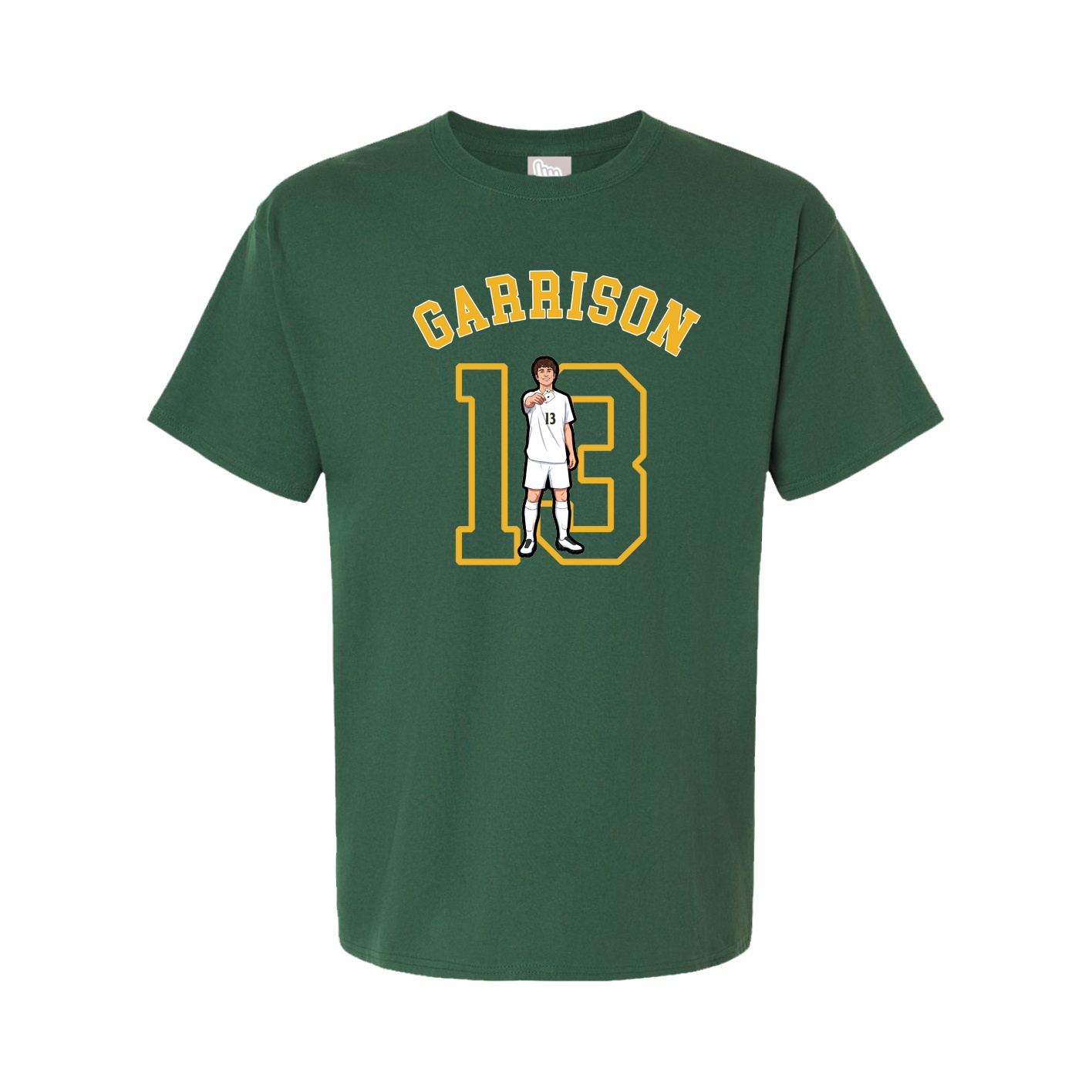 Youth Tee — Shirsey Arch in Green