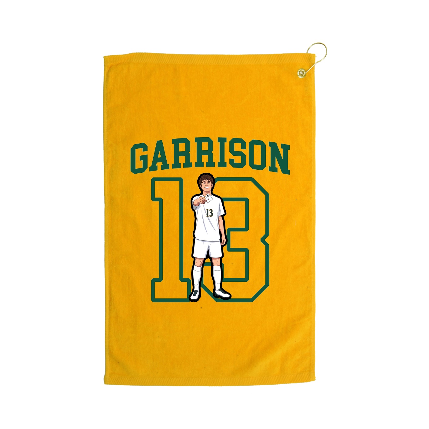 Golf Towel — Shirsey in Gold