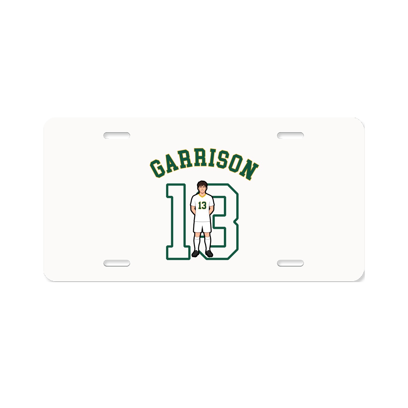 Aluminum License Plate