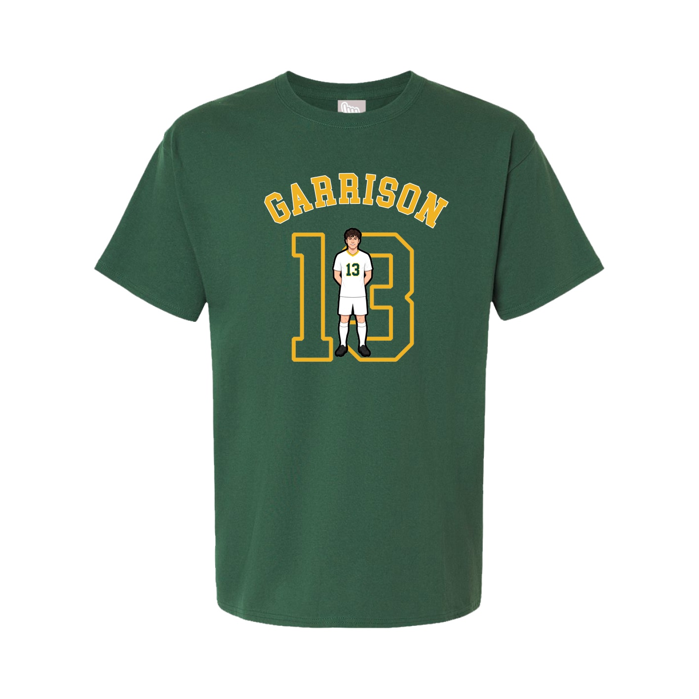 Youth Tee — Shirsey Arch in Green