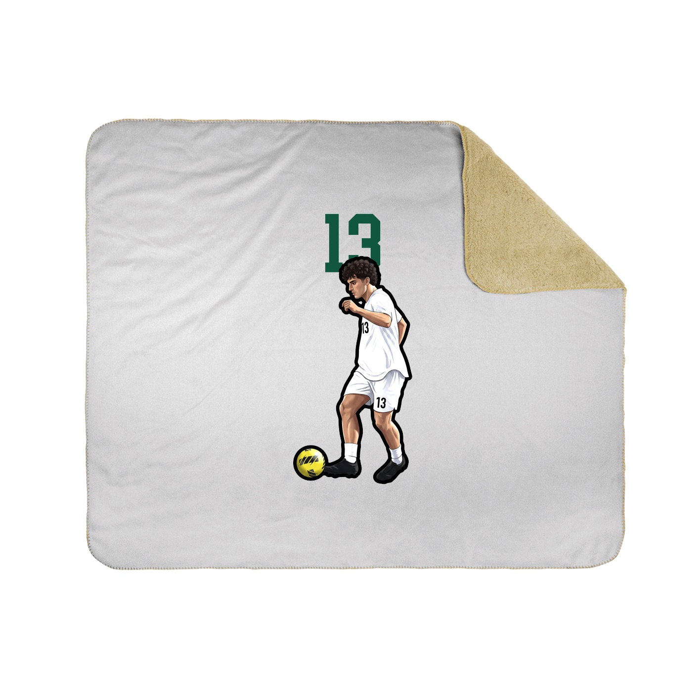 50x60 Sherpa Lined Throw Blanket