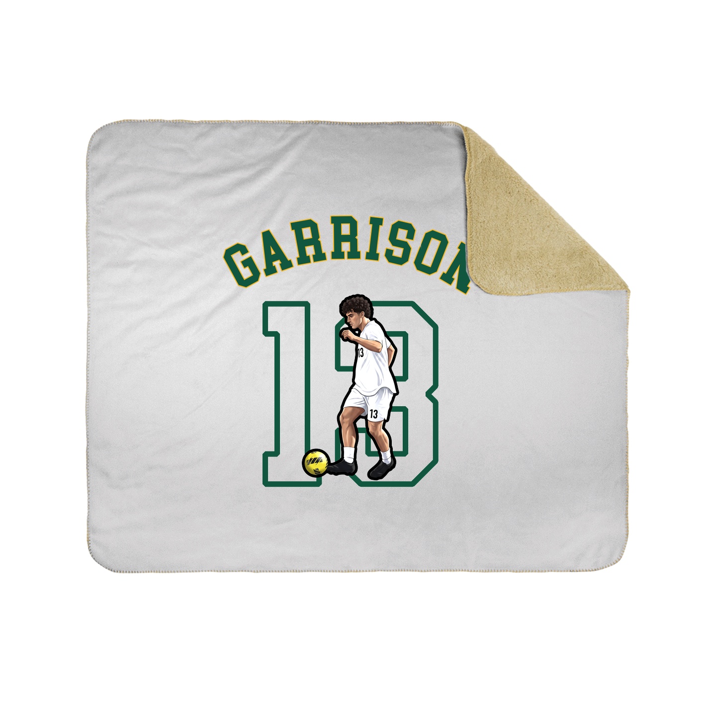 50x60 Sherpa Lined Throw Blanket