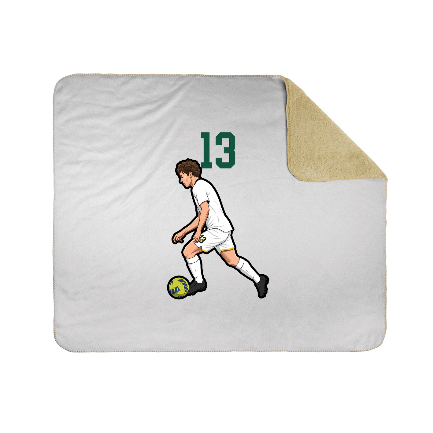 50x60 Sherpa Lined Throw Blanket