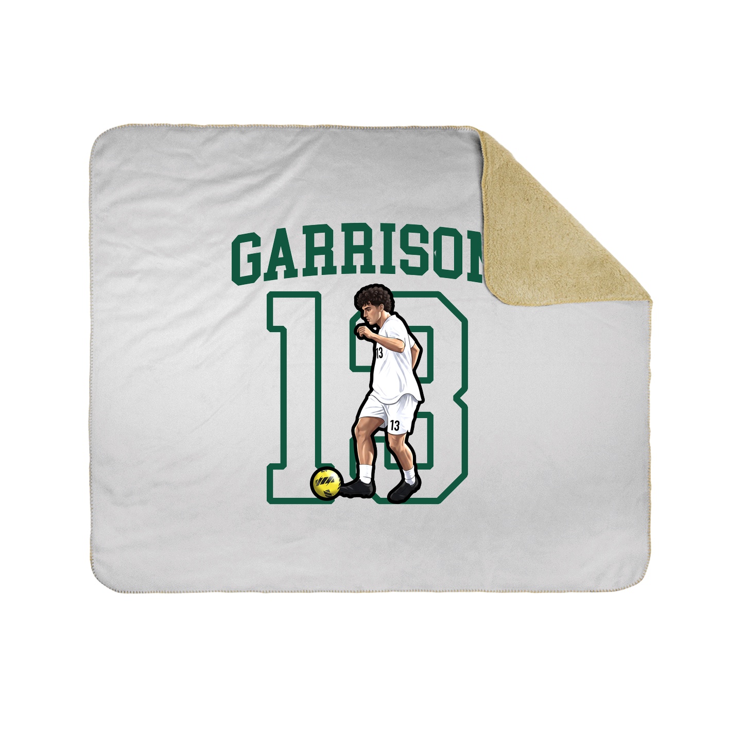 50x60 Sherpa Lined Throw Blanket