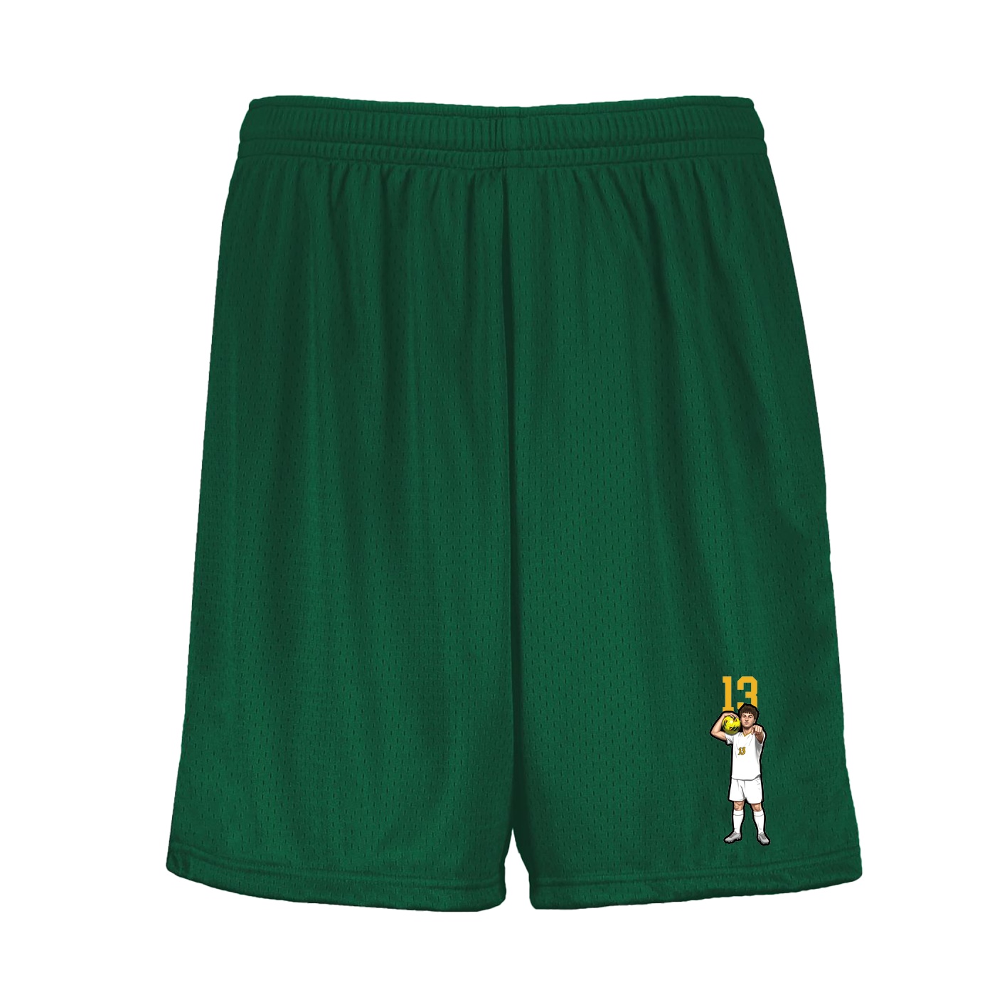 Shorts — Number Top in Green