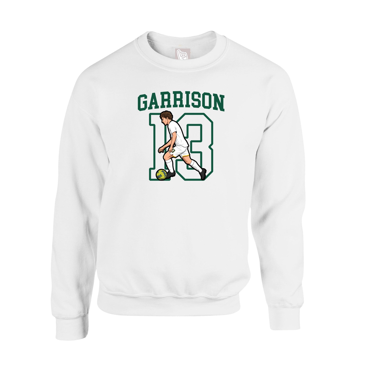 Fleece Crew — Shirsey in White