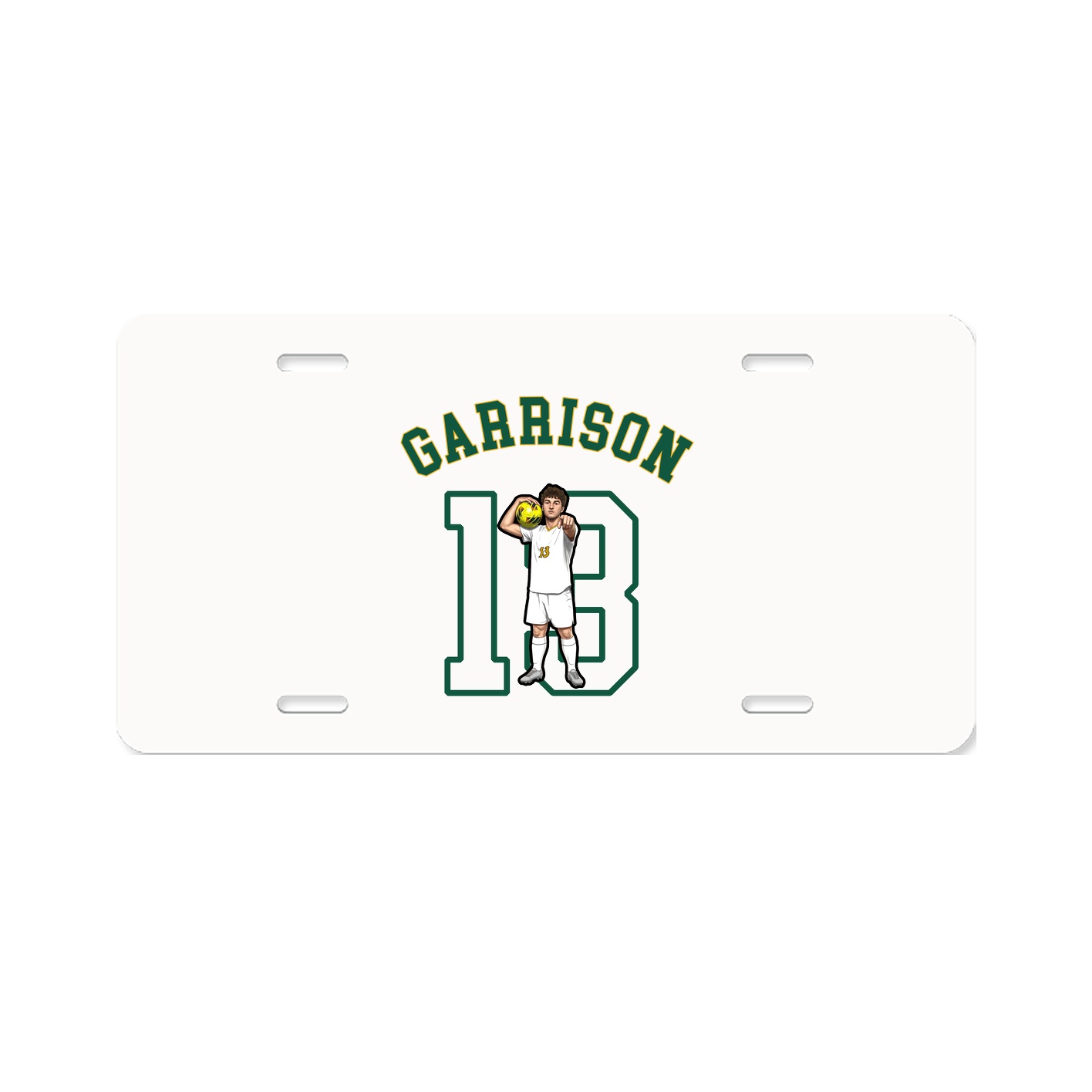 Aluminum License Plate