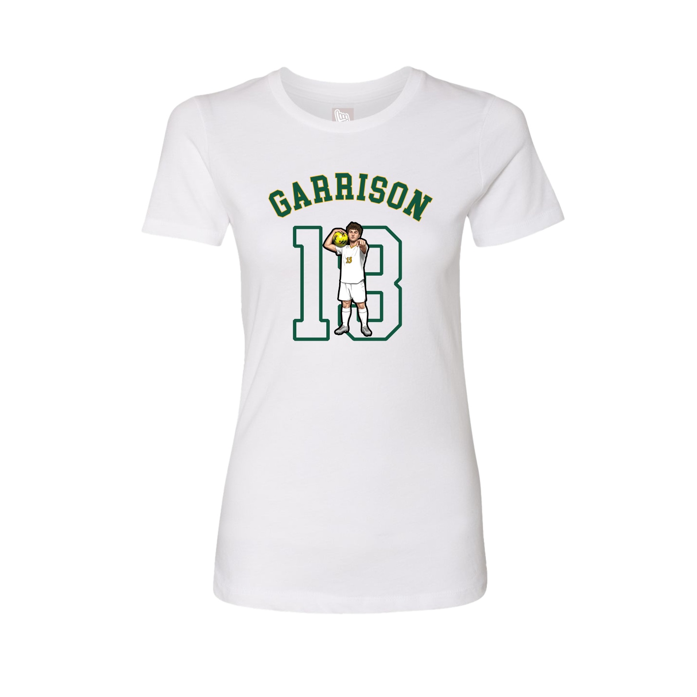 Womens Tee — Shirsey Arch in White