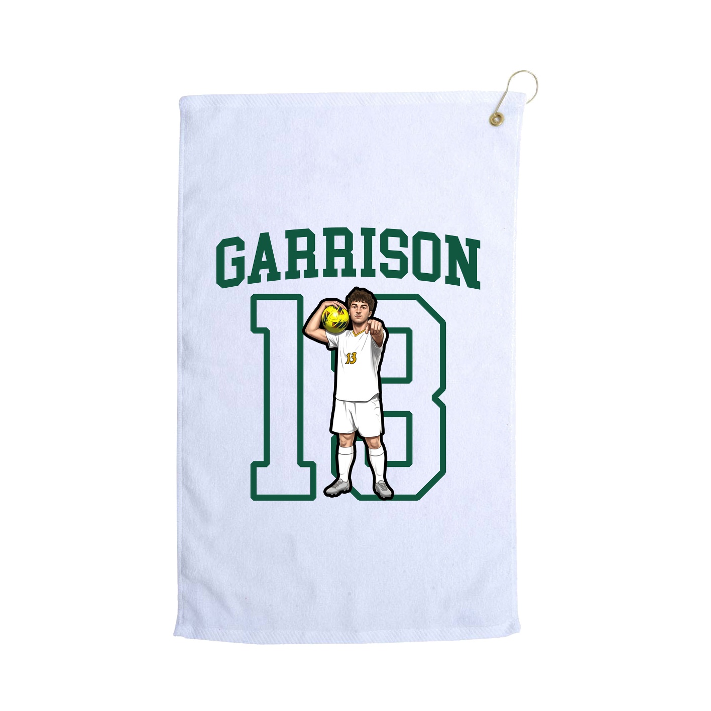 Terry Velour Golf Towel