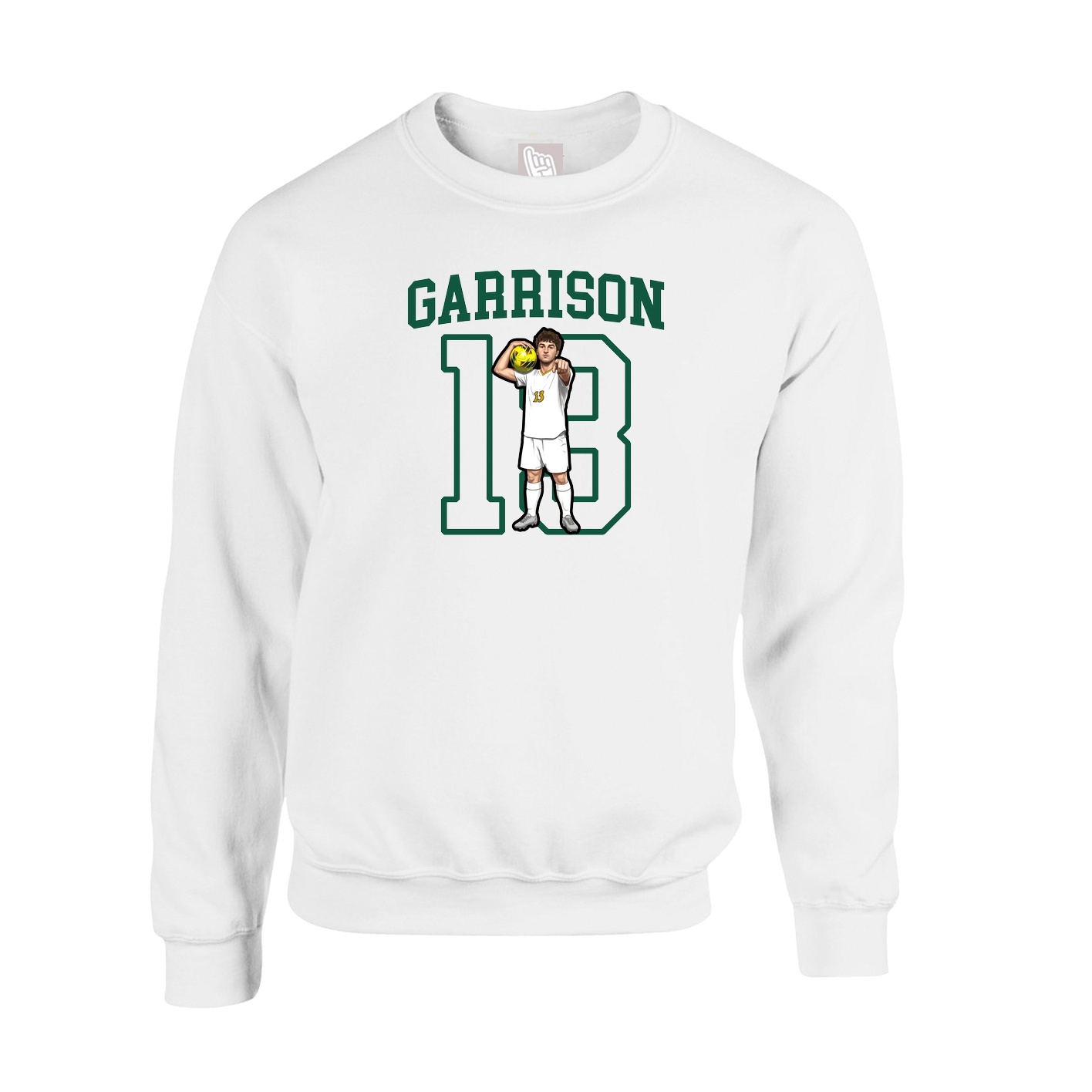 Fleece Crew — Shirsey in White