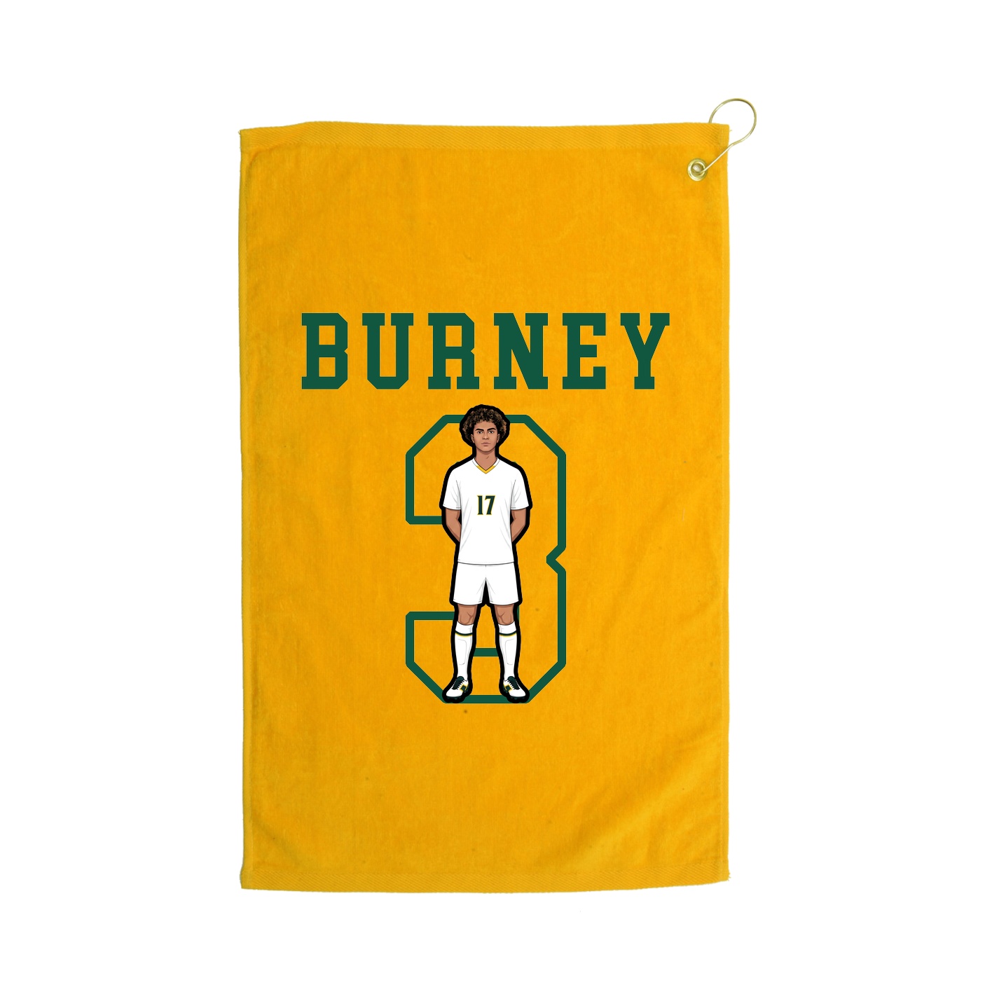 Golf Towel — Shirsey in Gold