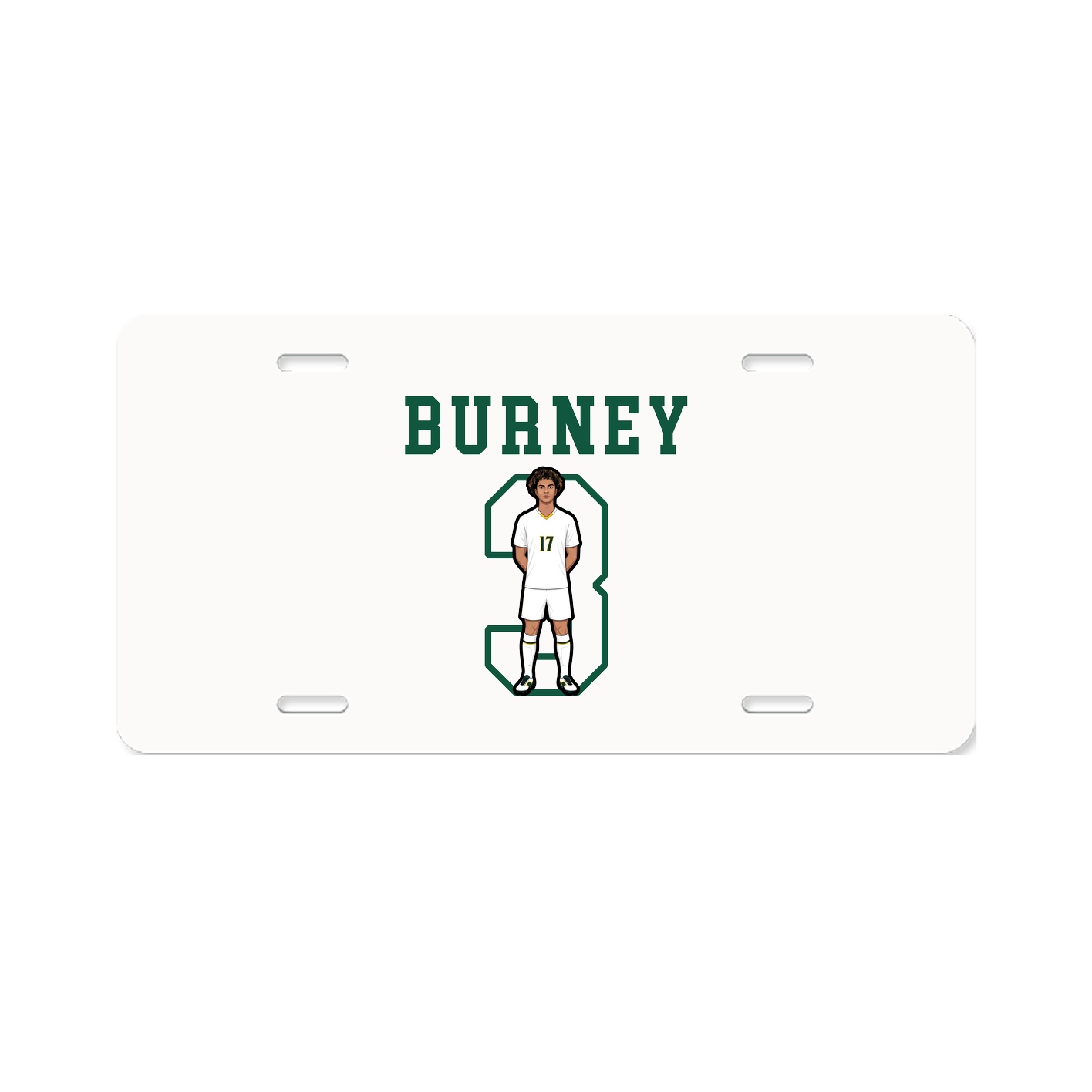 License Plate — Shirsey in Classic
