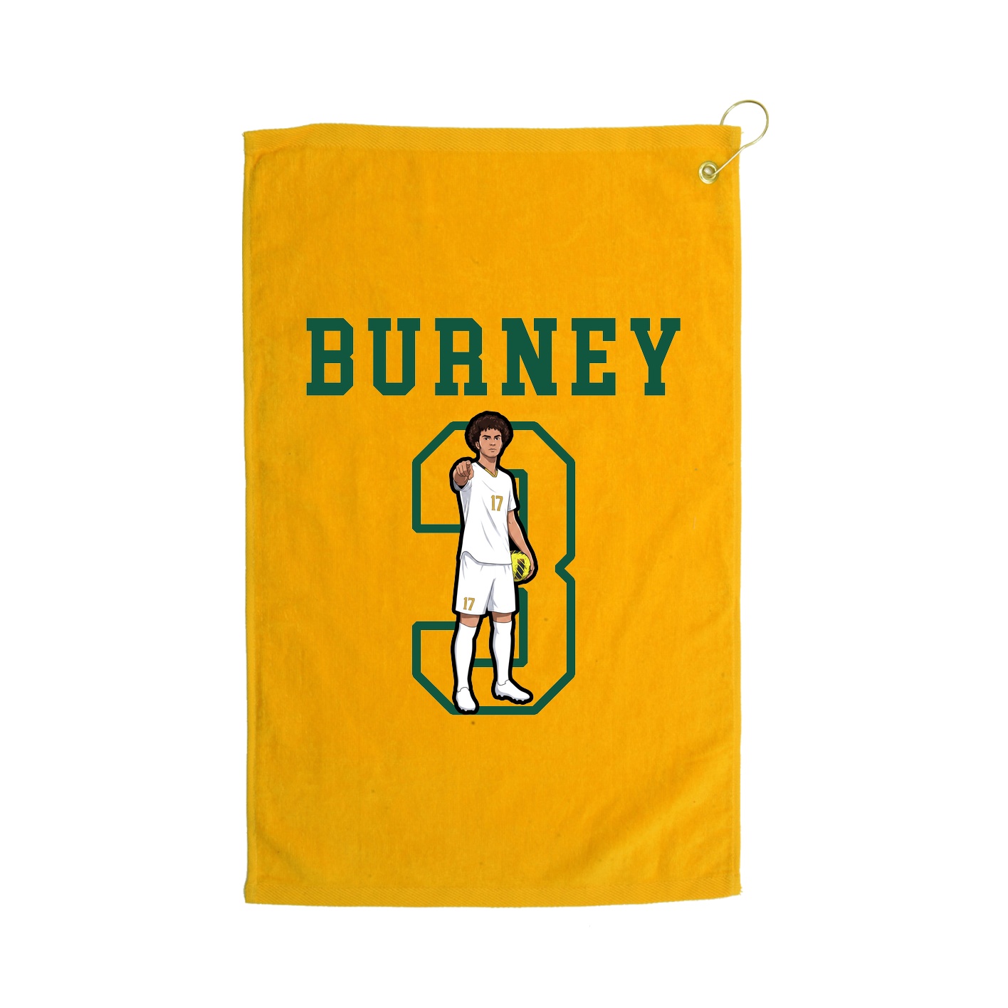 Golf Towel — Shirsey in Gold