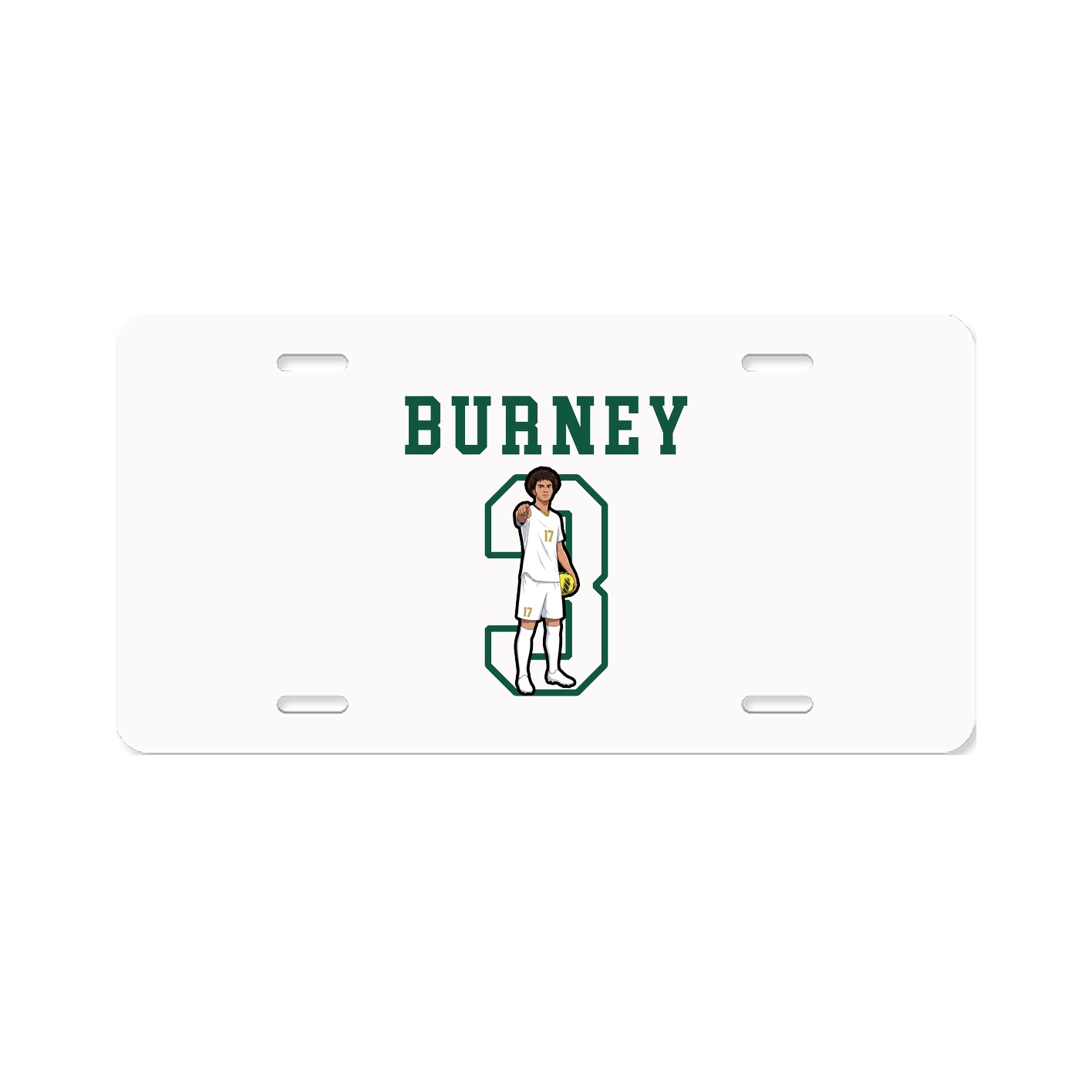 License Plate — Shirsey in Classic