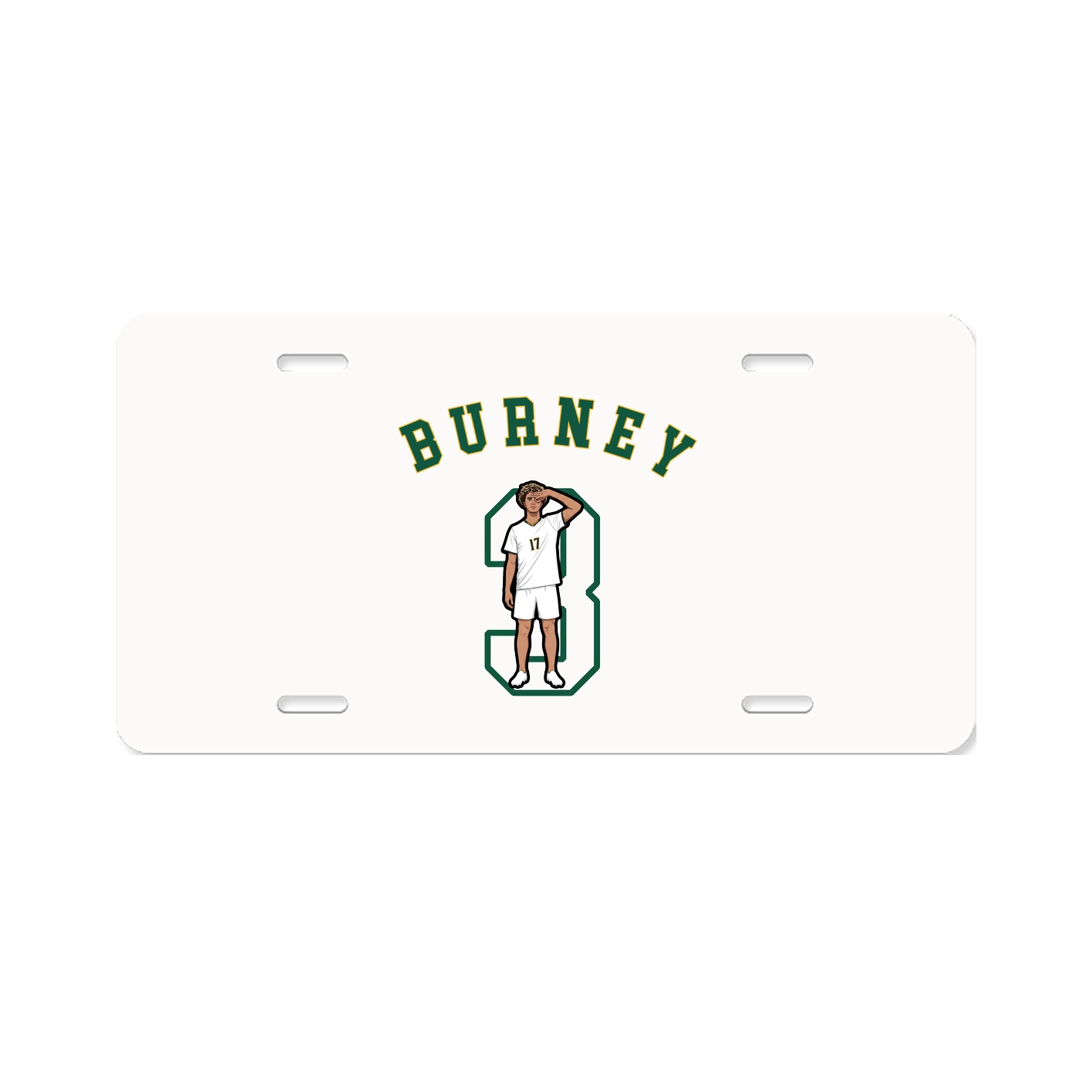 License Plate — Shirsey Arch in Classic