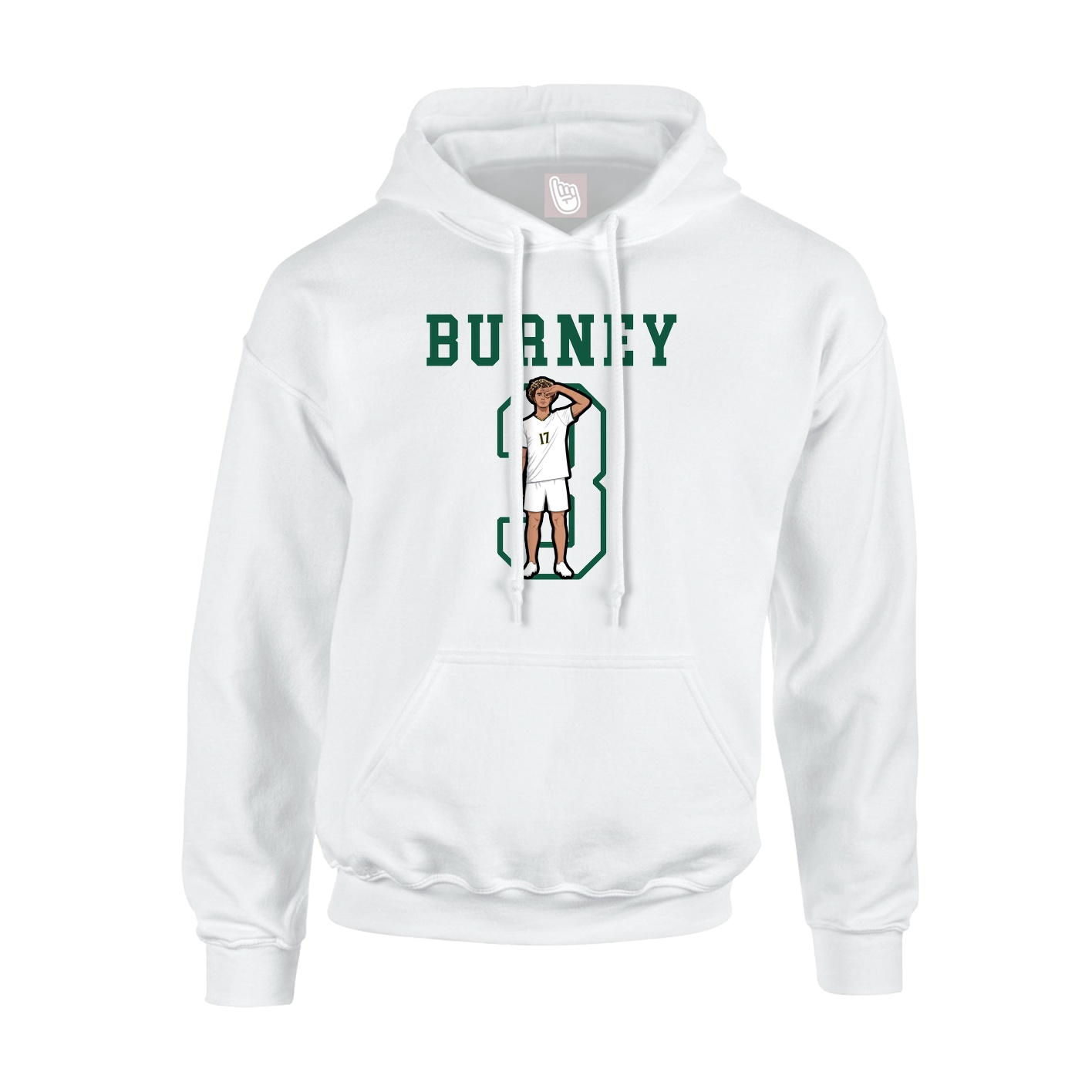 Hoodie — Shirsey in White