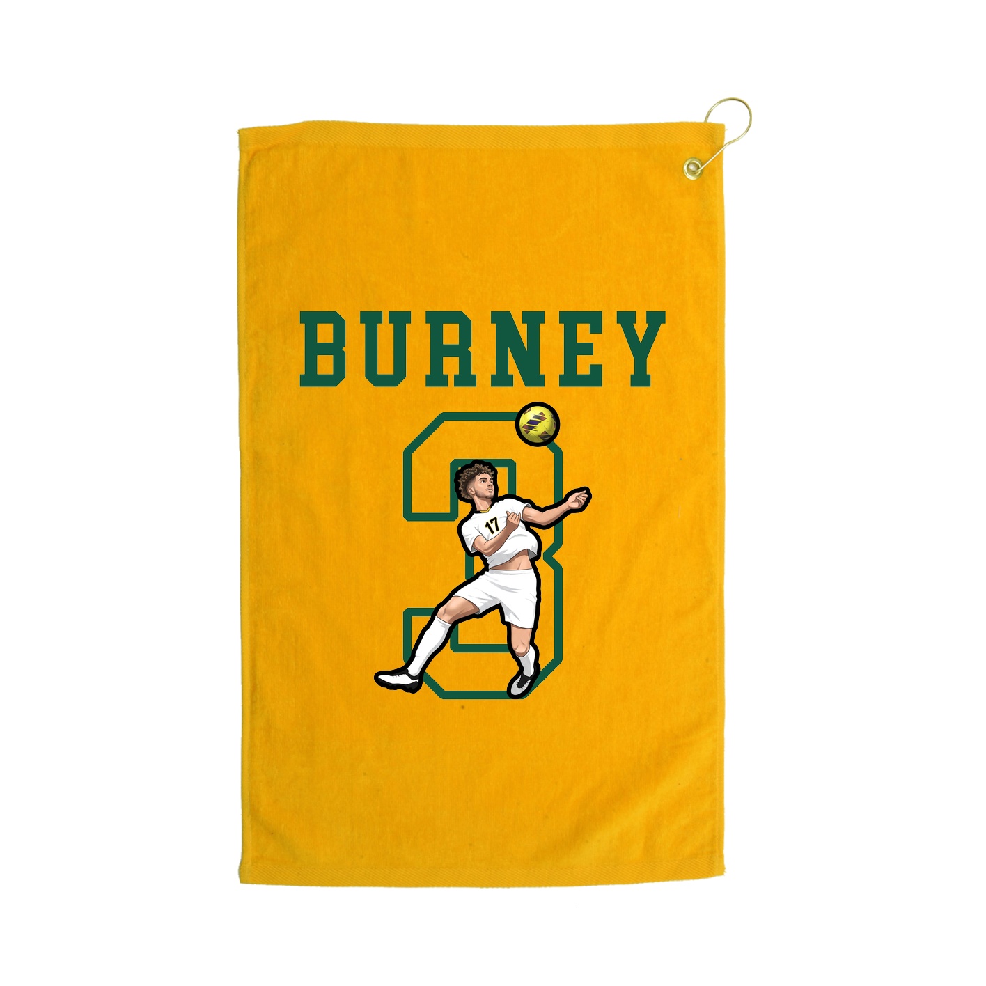Golf Towel — Shirsey in Gold