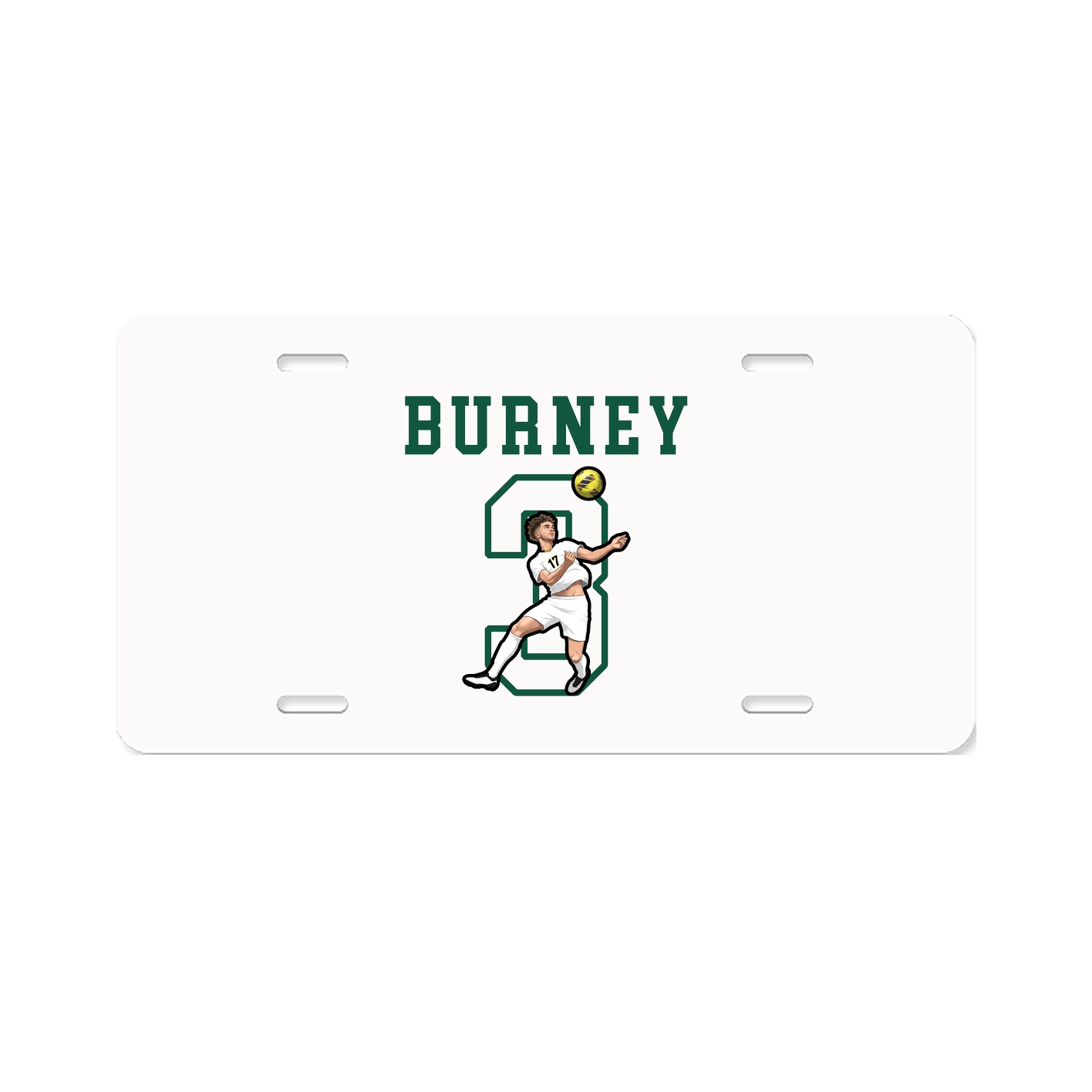 License Plate — Shirsey in Classic