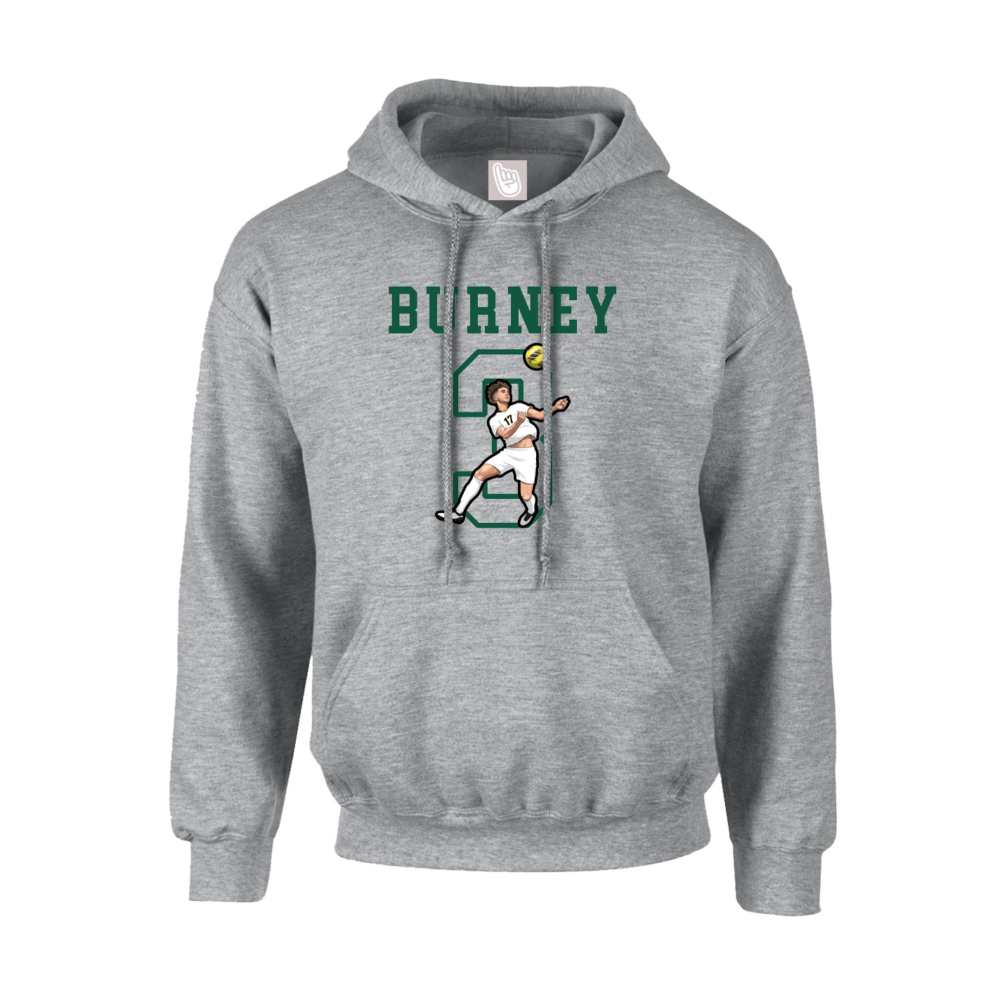 Youth Hoodie — Shirsey in Grey