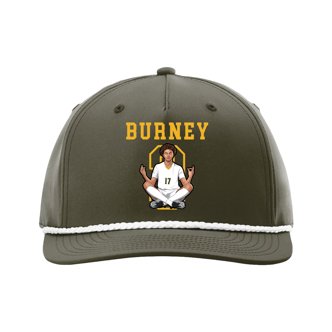 Five-Panel Classic Rope Cap — Shirsey in Green
