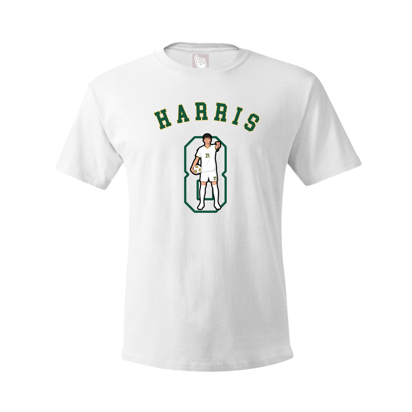 Youth Tee — Shirsey Arch in White
