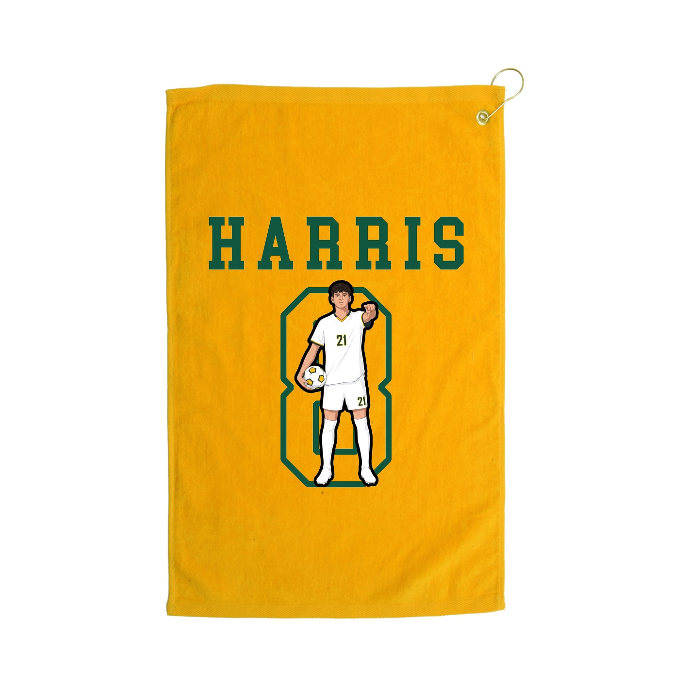 Golf Towel — Shirsey in Gold