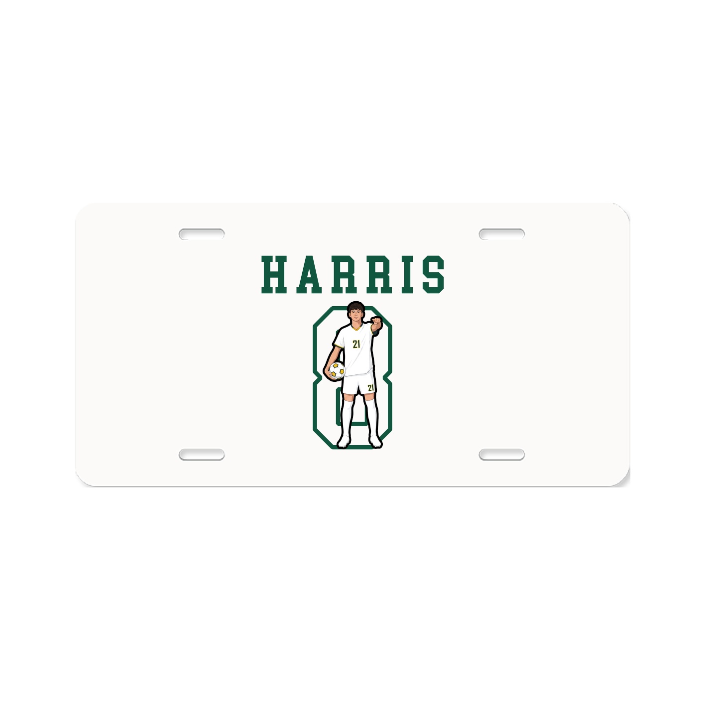 License Plate — Shirsey in Classic