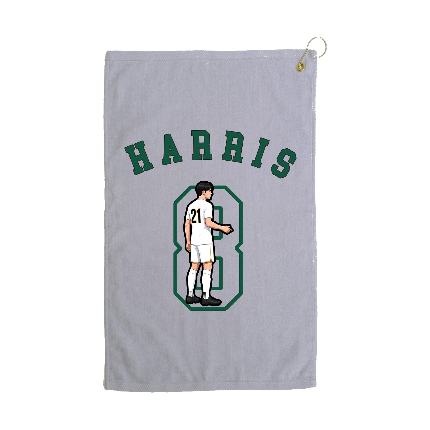 Golf Towel — Shirsey Arch in Grey