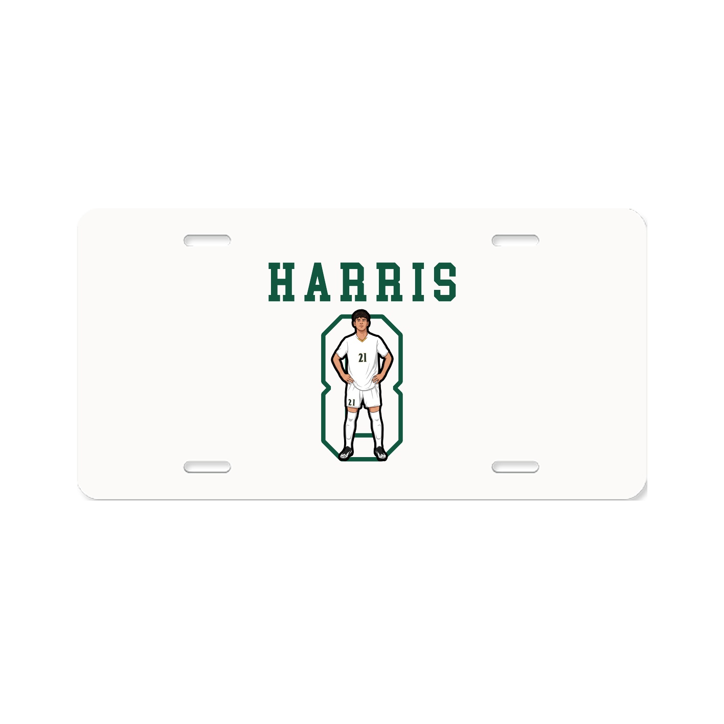 License Plate — Shirsey in Classic