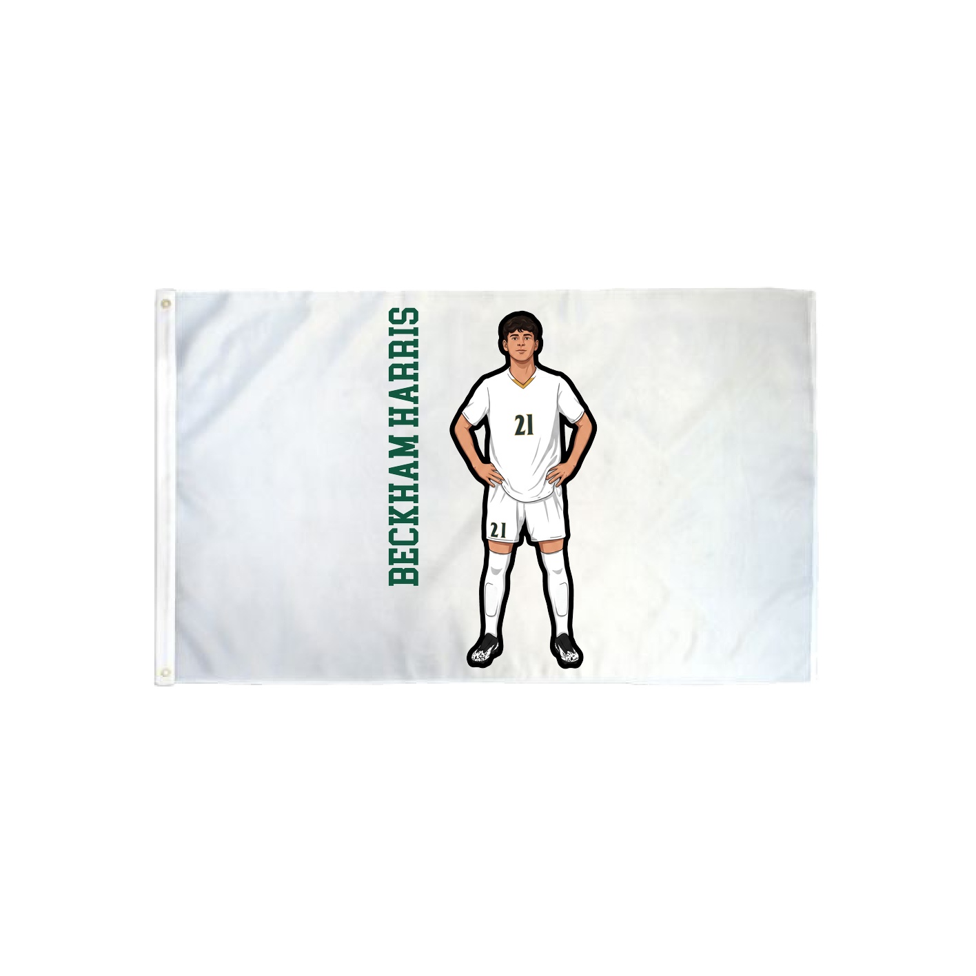 3x5 Flag — Name Vertical in Classic